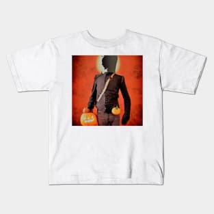 Headless Pumpkin g Kingpumpkin Kids T-Shirt